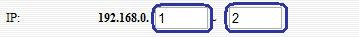 Range of IP Addresses